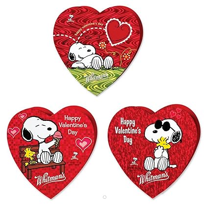 Amazon Com Whitmans Valentine Day Chocolates Snoopy From Movie