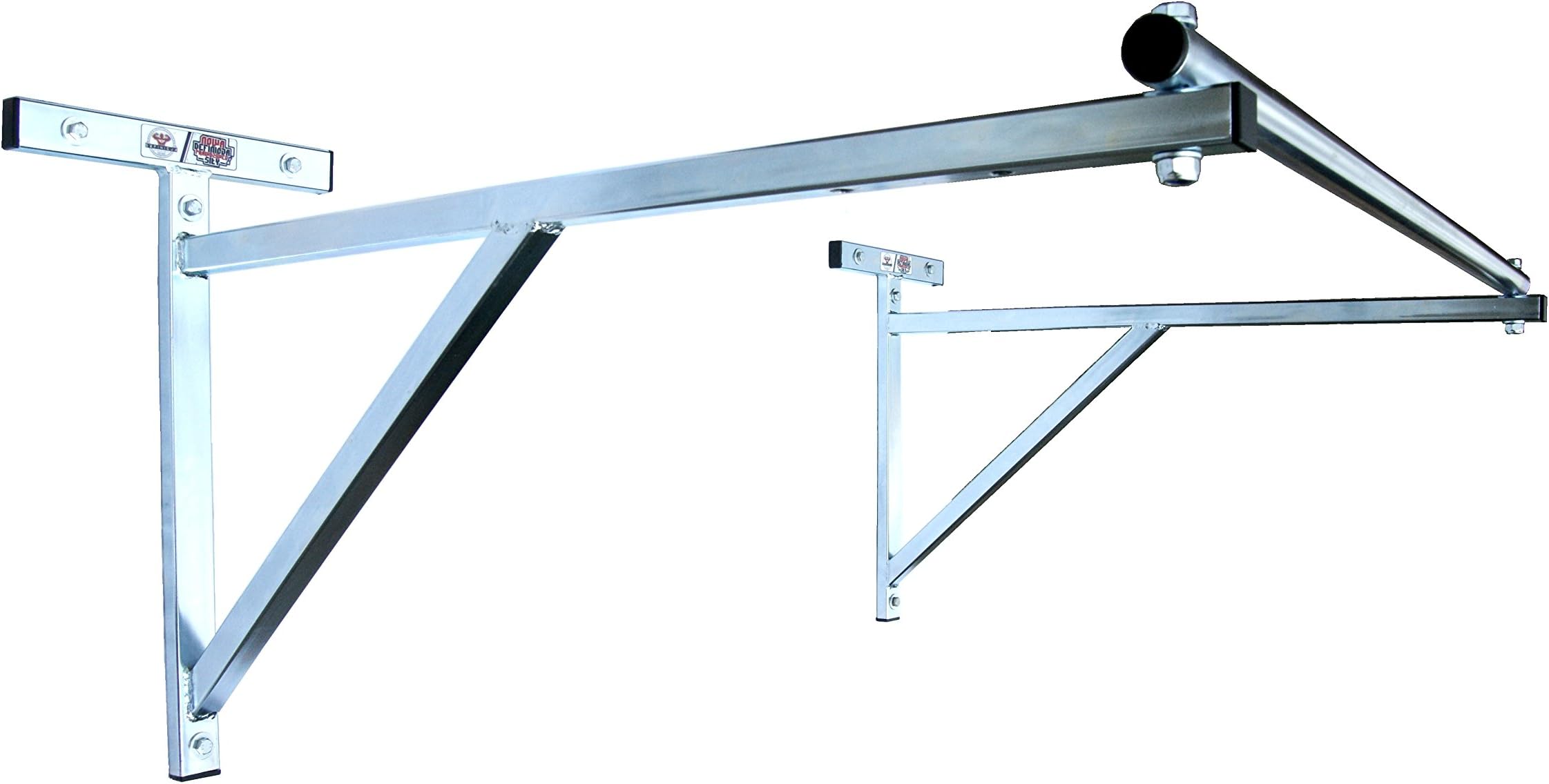 DEFINITION Crossfitt Pull Up Bar Galvanised Wall Mount also suitable for External Mounting Lifetime Warranty Depth Up To 90cm 300kg Muscle Up