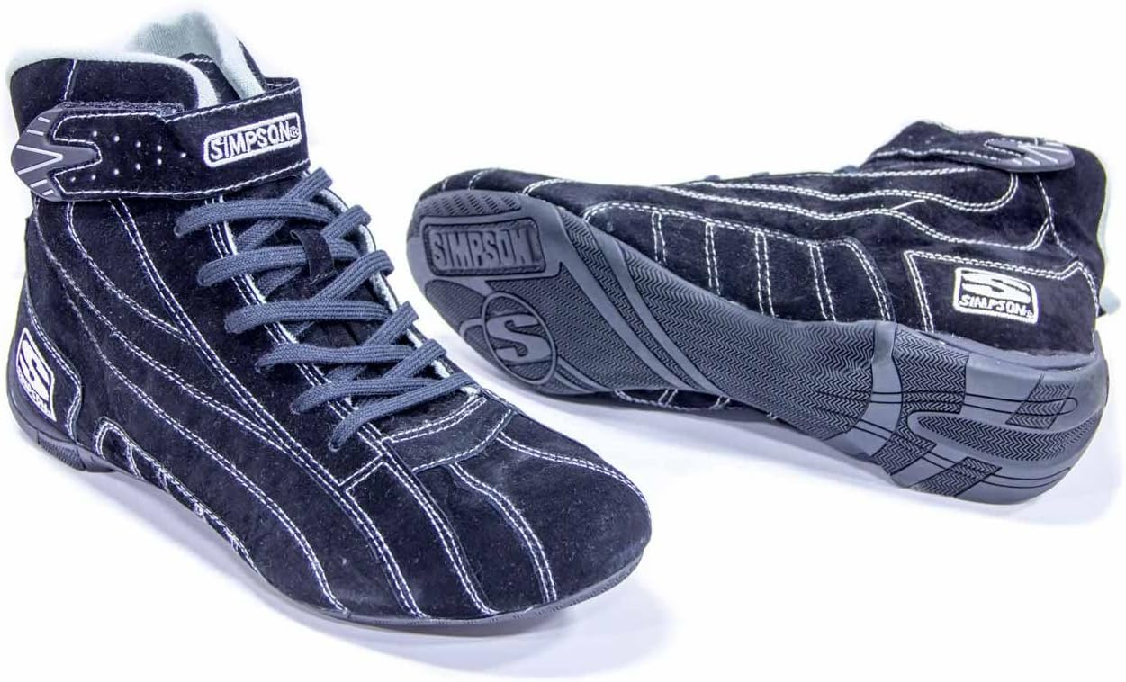 Simpson Safety Size 11 Black Circuit Pro Driving Shoes P/N CP110BK