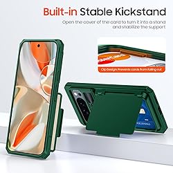 CENMASO for Google Pixel 9 Pro XL Case with Card