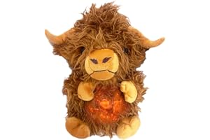 LUCAKUINS Baby Sound Machine Breathing Otter Sleep Buddy Plush Otter Portable Baby Soothers with Sensory Details Music Lights & Rhythmic Breathing Motion