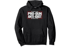 DQRCLLL Pro Gun Anti Idiot Pullover Hoodie