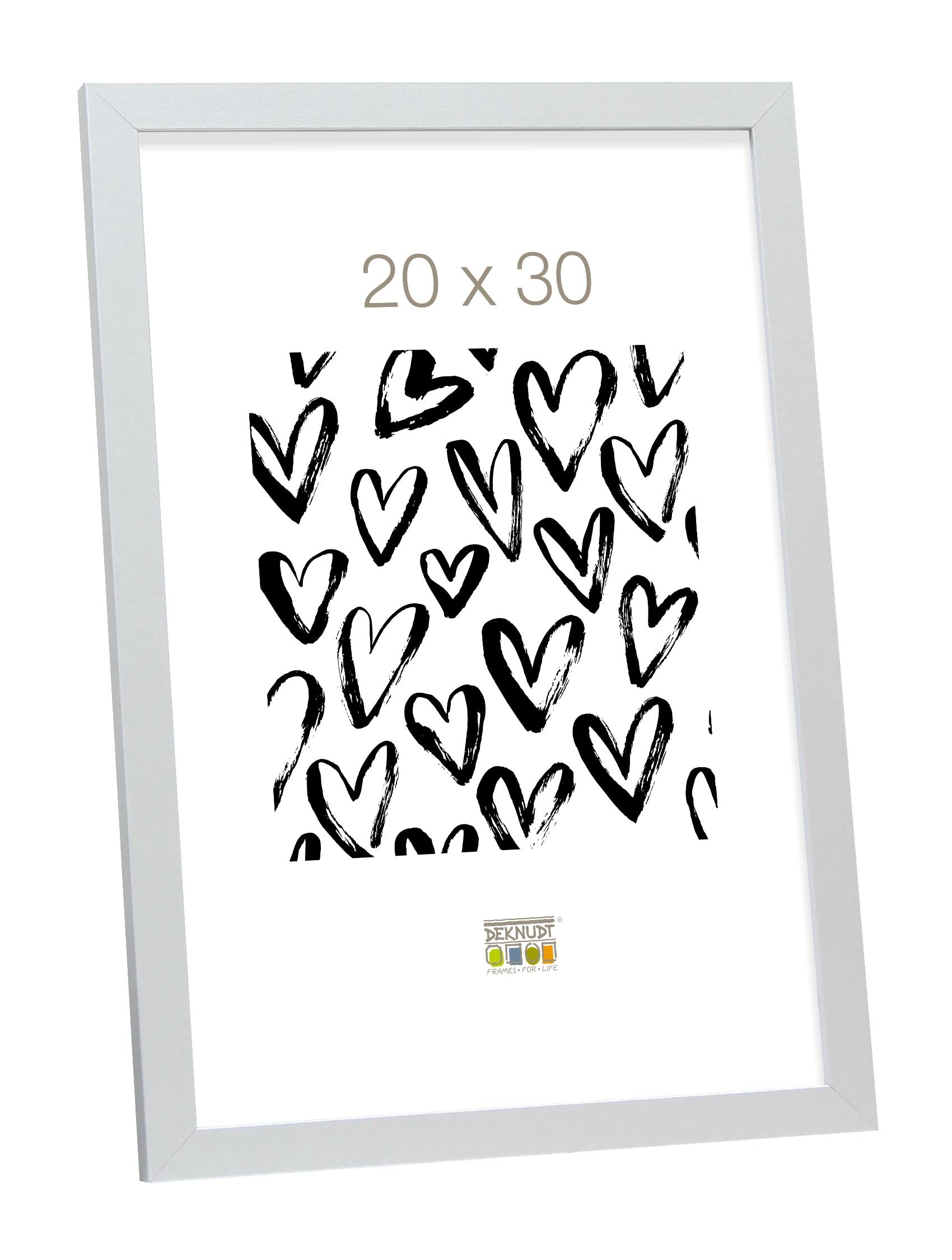 Deknudt Frames S44CD1-20.0X30.0 Basic Slim Photo Frame Wood/MDF 33.5 x 23.5 x 1.33 cm — image 1