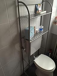 Badregal Bad Wc Waschmaschine Regal Handtuchhalter: Amazon.de: Küche