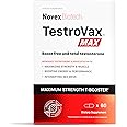 Novex Biotech TestroVax MAX – Daily Testosterone Multivitamin - Dietary Supplements for Boosting Testosterone and Increasing Strength, 60 Ct