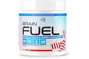 Believe Brain Fuel – Nootropic Blend for Mental Clarity, Focus & Motivation – Cognitive Performance – Cyclone Flavor 20 Servi