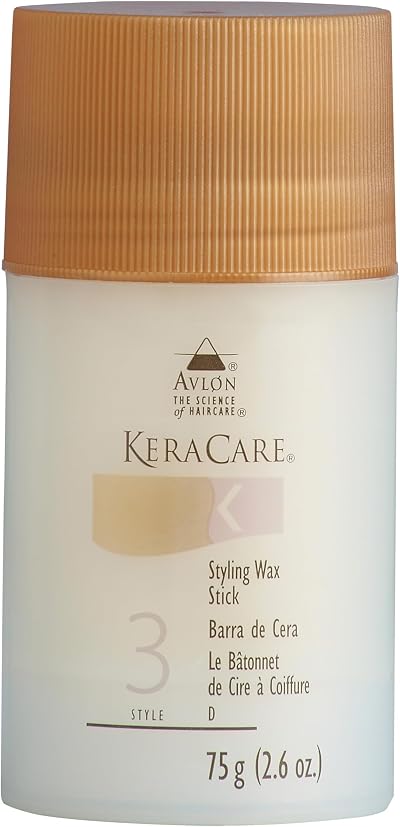 KeraCare Styling Wax Stick 2.6oz Detail Control Texture Definition Hair Wax