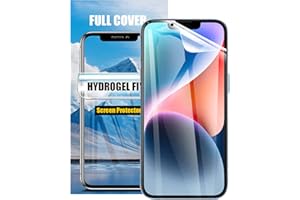 3 Pack Hydrogel Film For iPhone 14 Transparent Soft TPU Screen Protector High Sensitivity Protective Film (Not Tempered Film)