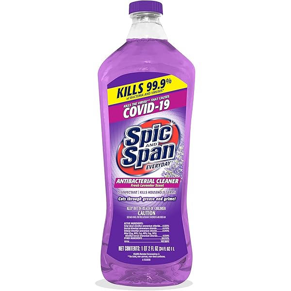 Amazon.com: Spic and Span Wild Lavender Cleaner 28 oz : Health