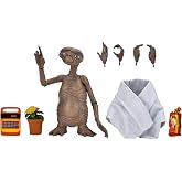 NECA - E.T. - 40th Anniversary E.T. Ultimate 7" Action Figure | E.T. The Extra-Terrestrial 5 Inch Action Figure Ultimate - E.T. Original