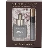 Sand + Fog Velvet Blossom Eau de Parfum Oil Set, 1 fl oz Dropper and 0.33 fl oz Roller
