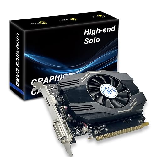 GT 730 Graphics Card, Computer Low Profile GPU, 4GB 128Bit GDDR3