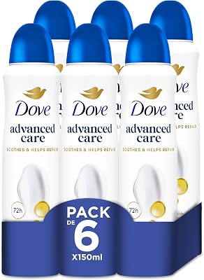 Advanced Care Desodorante Original Protección 72 horas Spray 150ml x6