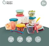 Babymoov Babimoov Babybols Multiset 3x120ml 3x180ml 3x250ml Spoons view 3