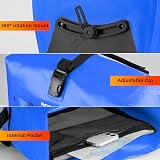 ROCKBROS 25L-32L Waterproof Bike Pannier Bag Rear Rack Bag Blue view 6