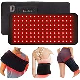 bonodave Red Light Therapy for Body, 15.7" x 8" Infrared Red Light Pad for Shoulder Back Knee Pain Relief Infrared Light Heating Therapy Wrap Pad Belt for Home Office, Ideal Gift