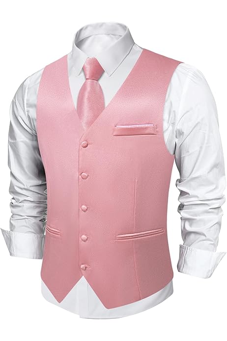 Suit Vest MAGE MALE Men's Pinstripe Suit Piece Vest And Barbados