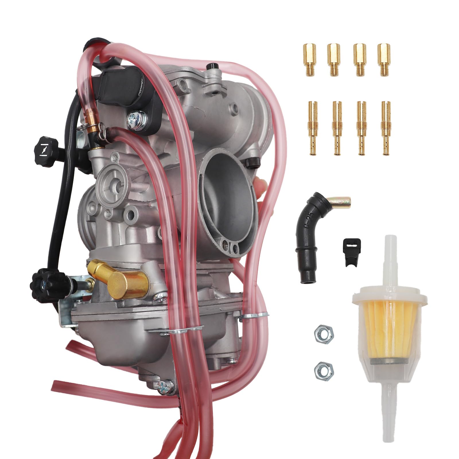 Photo 1 of FCR MX Flat Carburetor for Yamaha WR250 WR250F YZ250 YZ250F 2001-2013 Assembly Keihin FCR MX Carb
