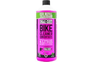 Muc-Off Bike Cleaner Concentrate, 1 Liter - Fast-Action, Biodegradable Nano Gel Refill - Mixes with Water to Make Up to 4 lit