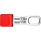 KNIPEX Tools 00 62 10 TR SBA 10 Pc KNIPEXTEND TetheredTool Clips, Red