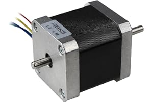 CNCTOPBAOS Nema17 Stepper Motor 78oz.in 48mm Length 1.8A Dual Shaft for 3D Printer/Milling/CNC Router Machine 17HS8401B