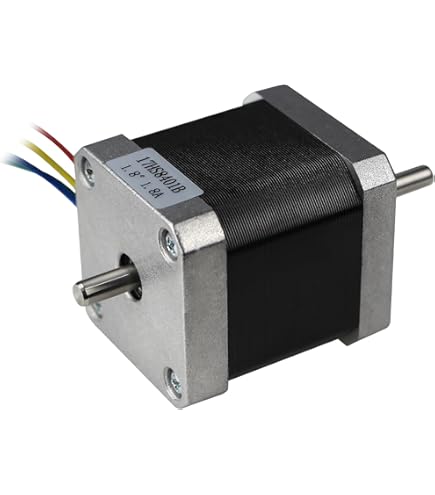 Tammy 2台セット 17 Amazon.com: STEPPERONLINE Double Shaft Nema 17 Stepper Motor
