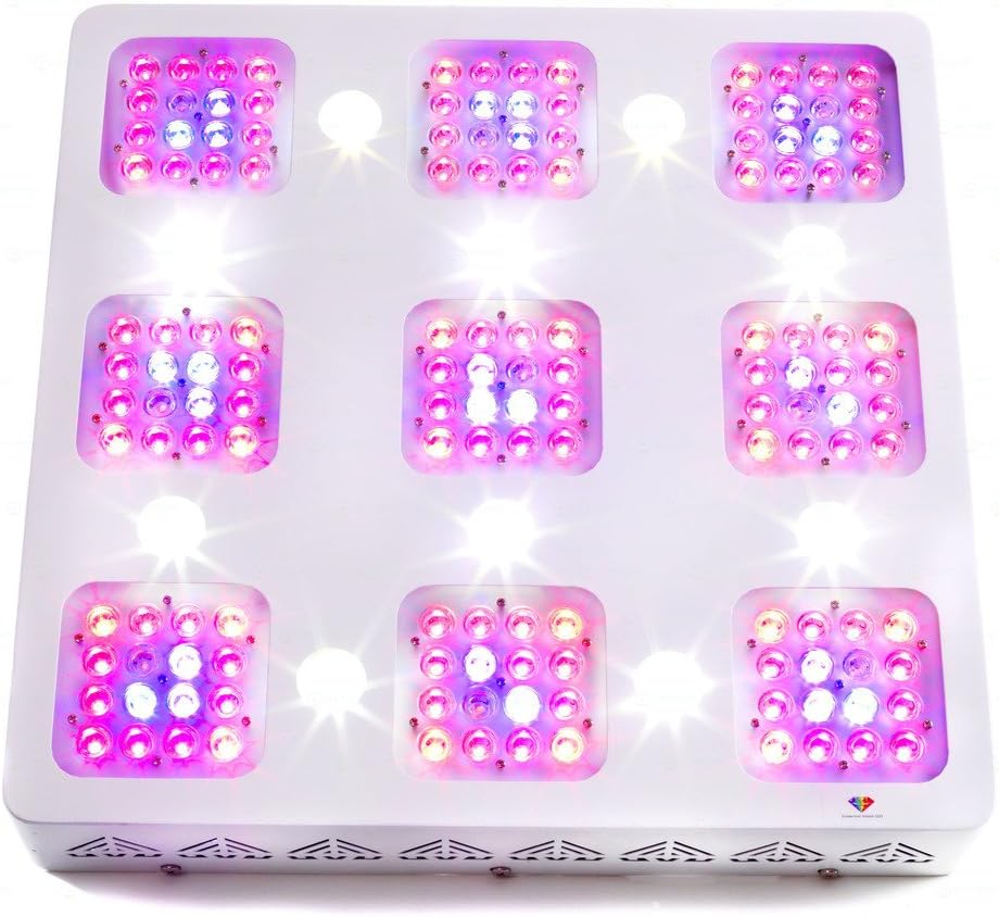 Advanced LED Lights - Full Spectrum LED Grow Light for Indoor Plants Vegs and Flowers - Diamond Series XML 350 With 10W CREE XML LEDs