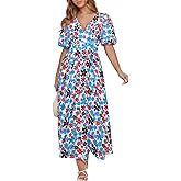 Sissyaki Women's Floral Maxi Dress 2026 Summer Spring Wedding Guest Dress
