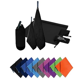 Microfaser Handtücher | 70x140cm + 30x50cm Mikrofaser Handtuch