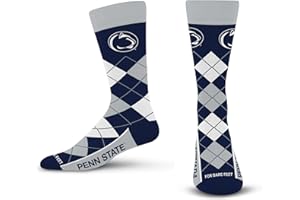 For Bare Feet NCAA Unisex Argyle Remix Dress Sock