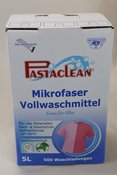Pastaclean Mikrofaser Vollwaschmittel 5L