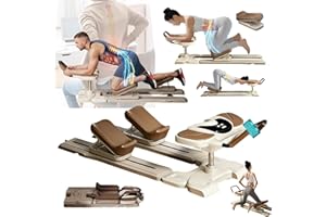Spine Twist & Stretch Trainer Crawling Training Machine with 3 Adjustable Height & Digital Display Full Body Workout Low-Impa