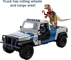 Mattel Jurassic World Search 'n Smash Truck Set