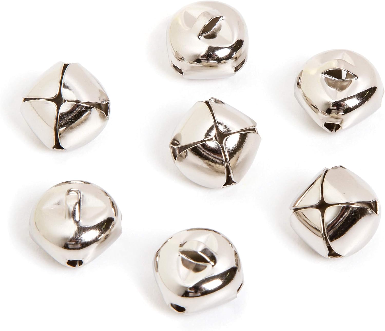 Jingle Bells .75" 10/PkgSilver Home & Kitchen