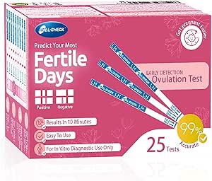 Amazon.com: Ovulation Test Strips, Accurate Fertility Test Ovulation ...