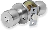 XFORT Tulip Entrance Knob Set Satin Chrome for Internal Doors view 7