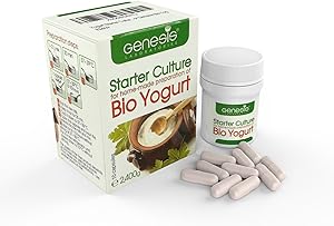 Bulgarian Bio Yogurt Starter Culture - organic, home made - 10 capsules for 20 liters