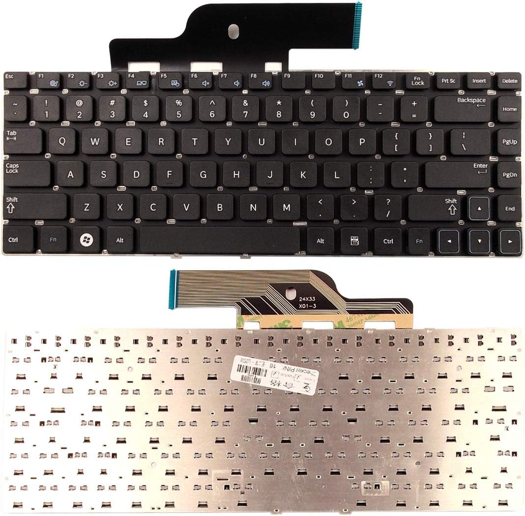 Replacement Keyboards US Keyboard for Samsung 300E4A 300V4A NP300E4A NP300V4A (Black) Laptop Accessories (Color : Black)