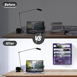 EASEPRES 5 Pocket Mesh Hanging Wall File