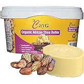 3CAYG 1 lb Unrefined Shea Butter for Hair, Skin, and Nails