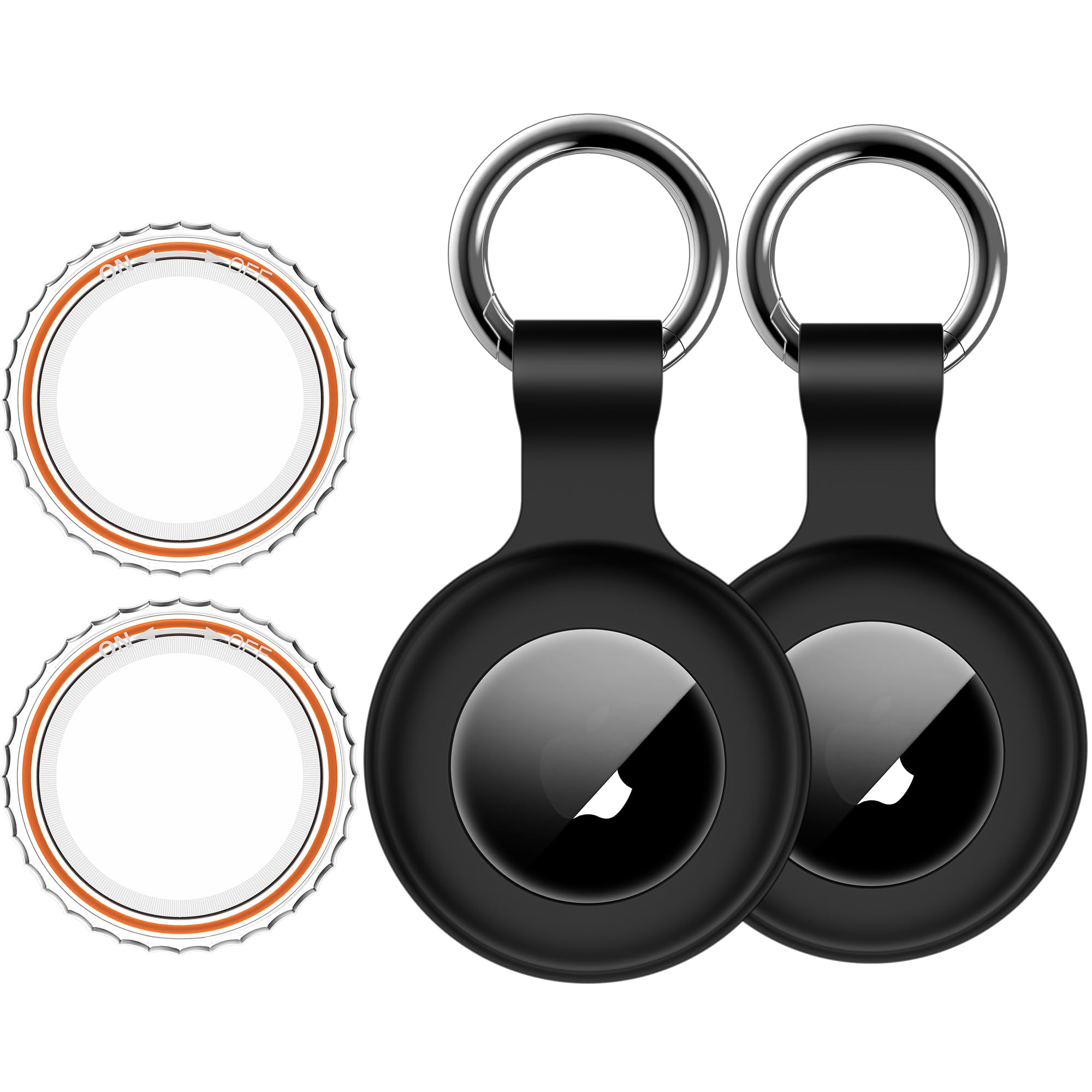 2Pack,Compatible with Airtag Holder Case with
