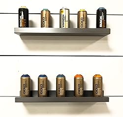 DIY CARTEL Made in USA Floating Metal Wall Shelf