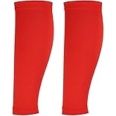 YELARXI Sun Protection Leg Sleeves, Sports Compression Leg Cooling Ice Silk Sleeves with Anti-slip Silicone Strips