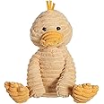 Apricot Lamb Toys Plush Corduroy Duck Stuffed Animal Soft Cuddly Perfect for Child (Medium, 12 Inches)