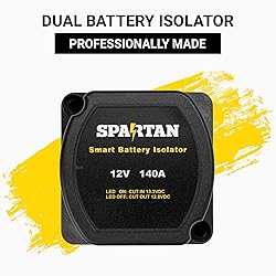 Spartan Power Smart Dual Battery Isolator 12V 140A