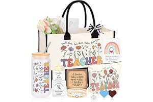 JSENGIFT Teacher Appreciation Gifts for Women, Thank You & End of Year Gifts for Women Teachers Set of 10