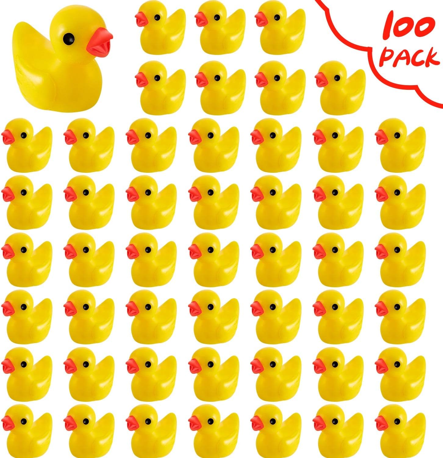 micro mini rubber ducks