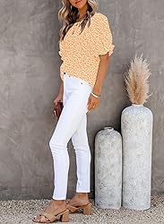 Dokotoo Womens Tops Summer Blouses and Tops Casual