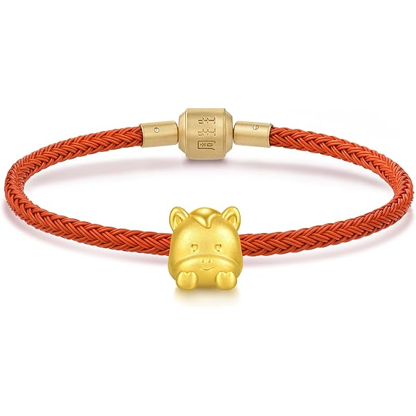 Amazon.com: ZHOU LIU FU 24K Solid Gold Bracelet Tiger Real Pure