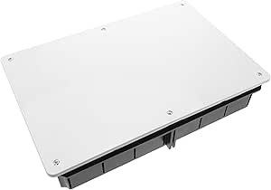 BeMatik - Caja empotrada de registro eléctrico rectangular ...